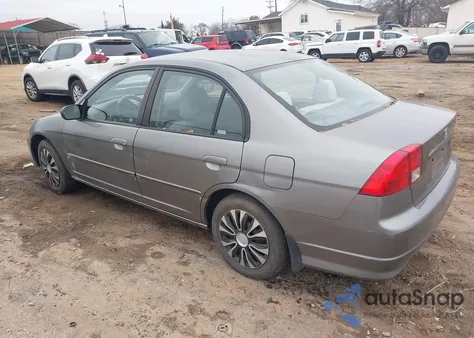 2005 Honda Civic Lx из США, поврежденный, VIN 2HGES16625H524658